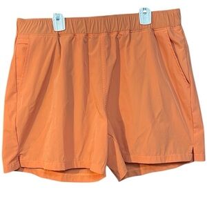Stoic Athletic Outdoor Hiking Performance Shorts Orange Women XL Pockets